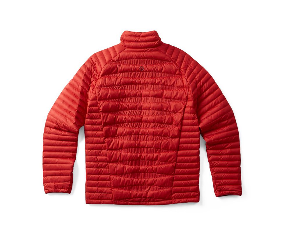 Merrell Jackets Red - Ridgevent™ Thermo - Mens 59YBATCLK